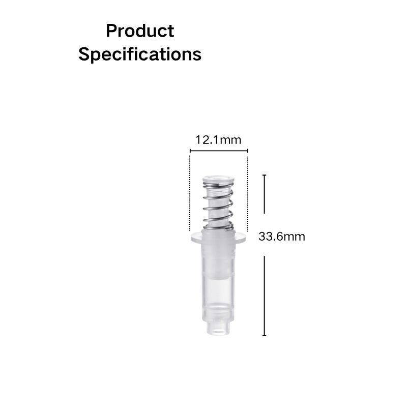 0.075cc Vacuum Pump Core(Side Φ12.1) | Precision Cosmetic Pump Parts Manufacturer - Image 2