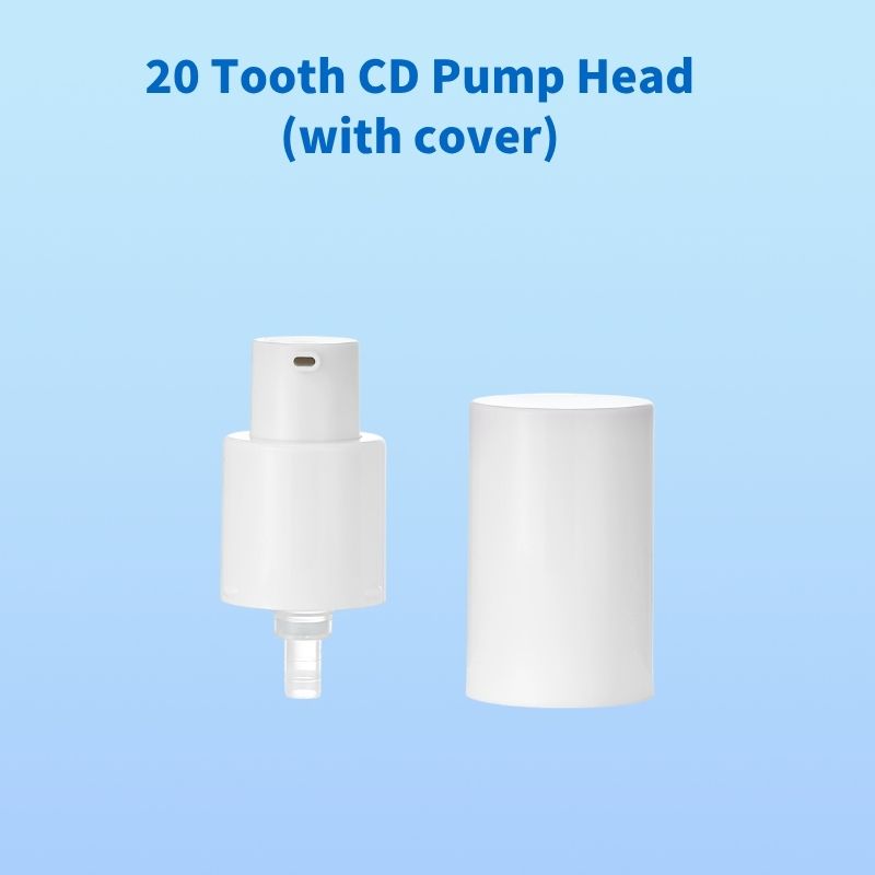 20-tooth CD Lotion Pump Head (with Cover)