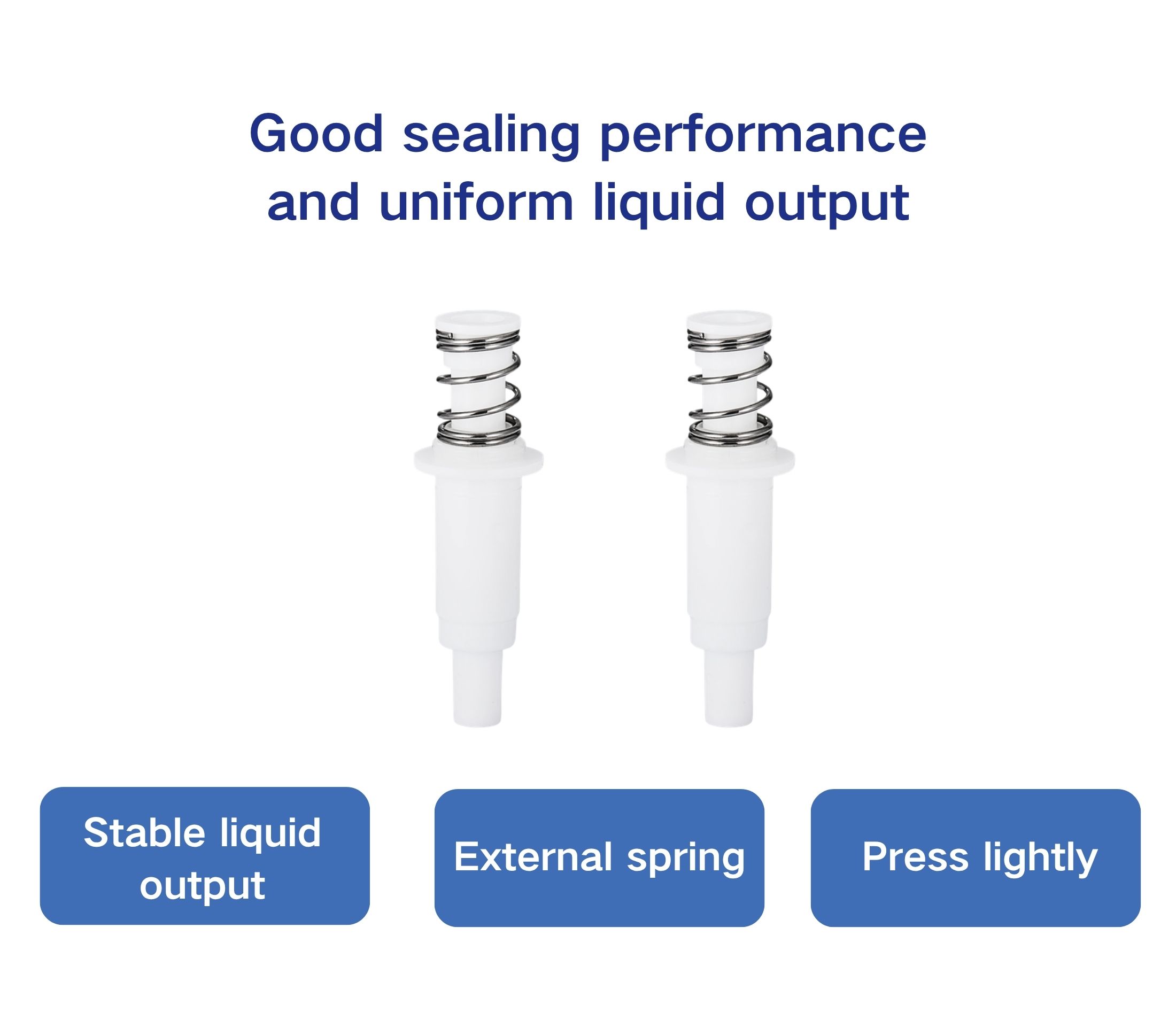 0.23cc Oil-resistant Lotion Pump Core(Side Φ14.3) | Cosmetic Pump Components Manufacturer - Image 4