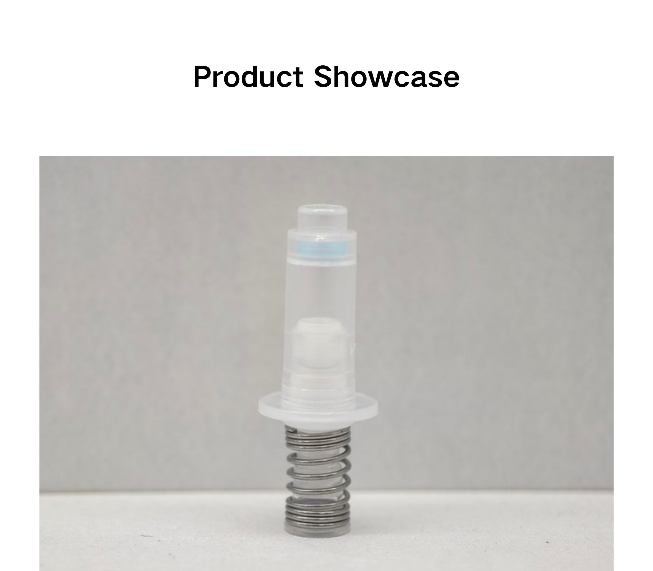 0.075cc Vacuum Pump Core(Side Φ12.1) | Precision Cosmetic Pump Parts Manufacturer - Image 5