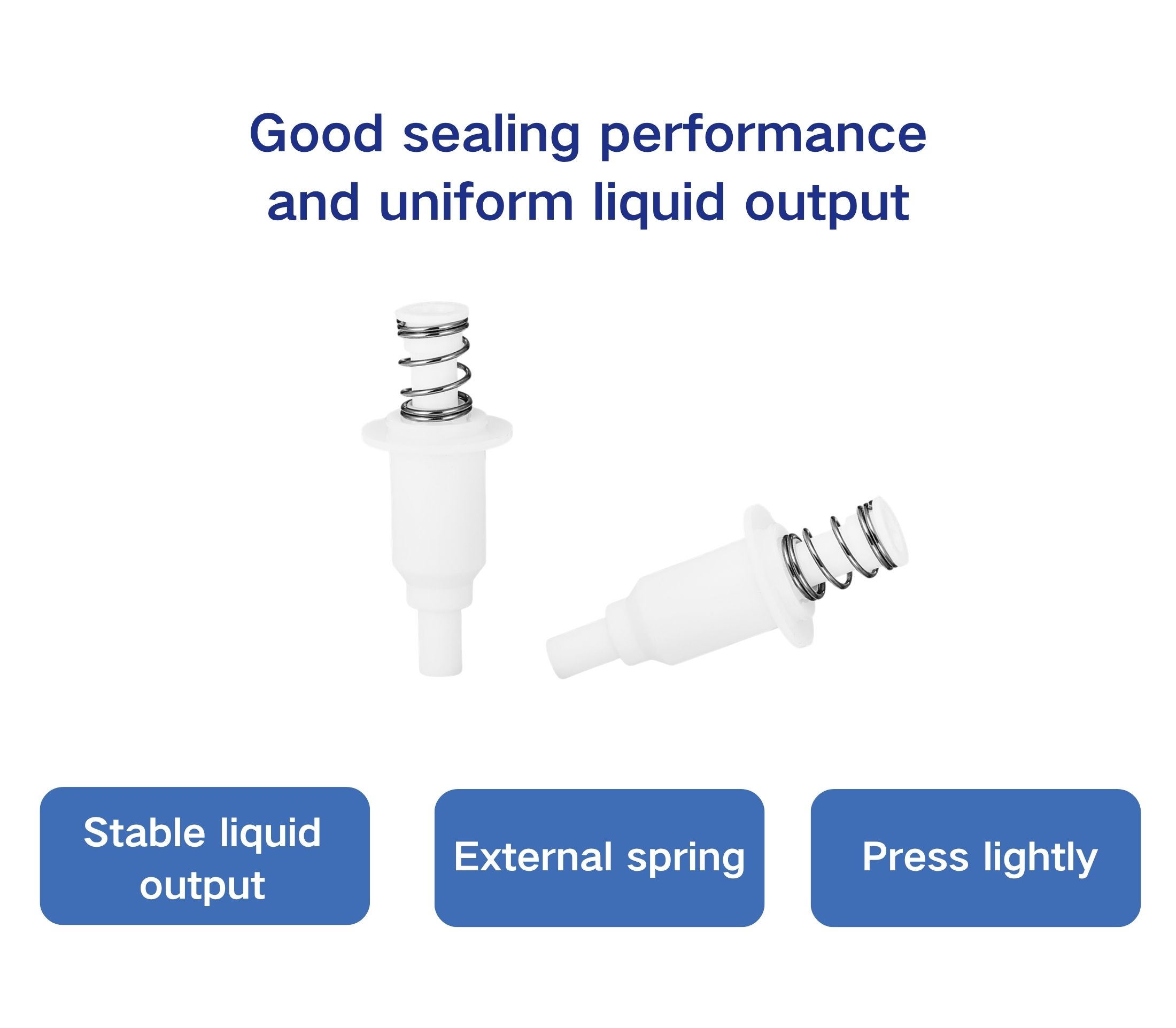 0.5cc Lotion Pump Core (Side Φ19.5) | Cosmetic Pump Parts Manufacturer - Image 4