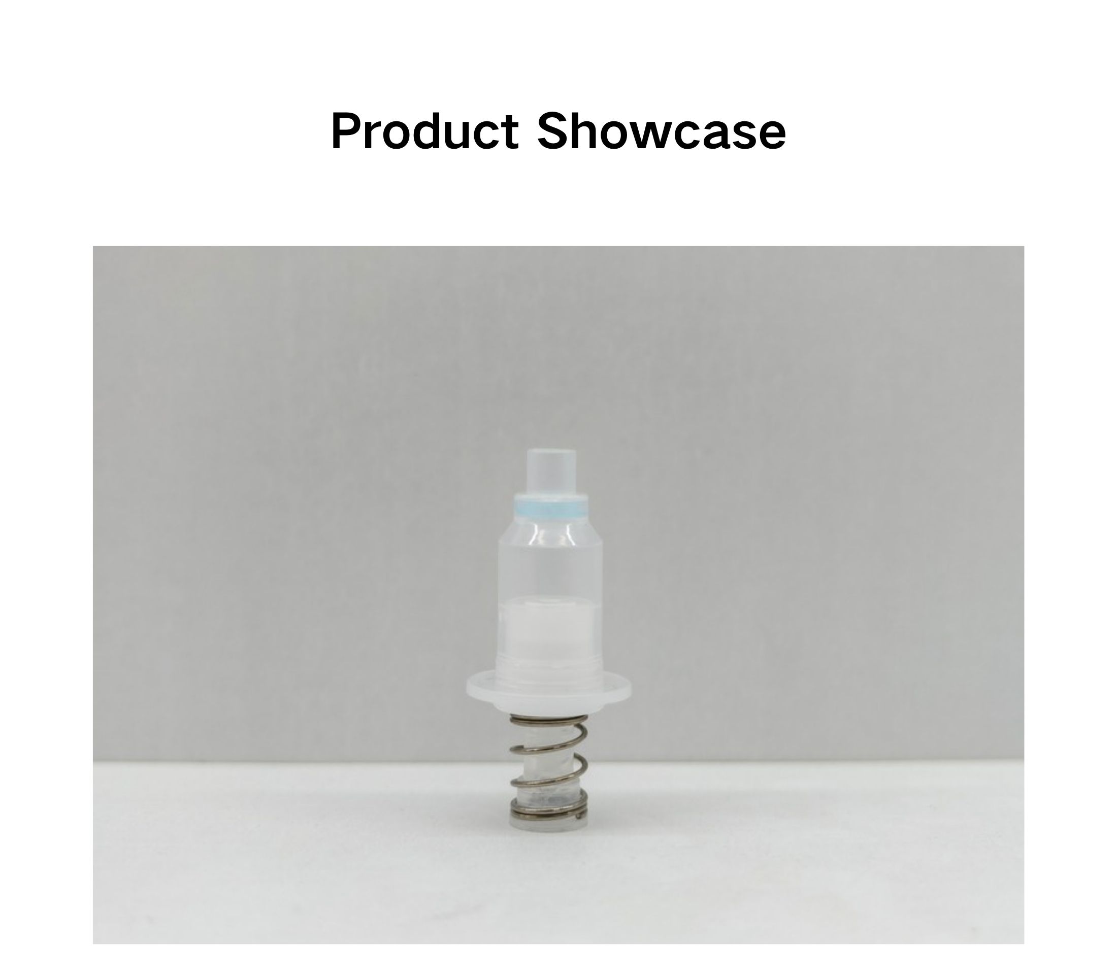 0.5cc Vacuum Pump Core (Side Φ19.5) | PP Material Airless Pump Parts | Wholesale - Image 5